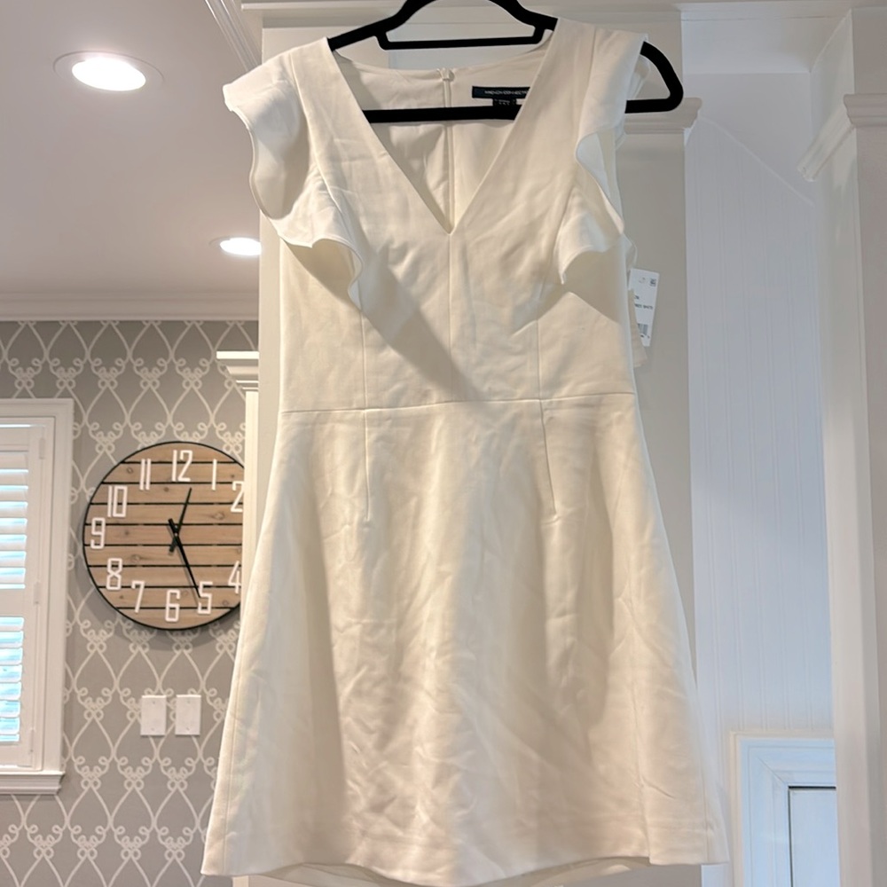 White Mini Dress- NEVER WORN